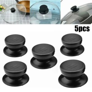 5Pcs Kitchen Cooking Pot Pan Lids Replacement Knob Lifting Handle Saucepan Lid Universal Pot Lid Handle Kitchen Cookware