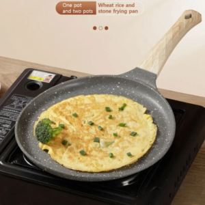 Maifan Stone Frying Pan Steak Pancake Omelette Non-Stick Cooking Breakfast Maker Induction Cooker Gas thousand-Layer Bakeware