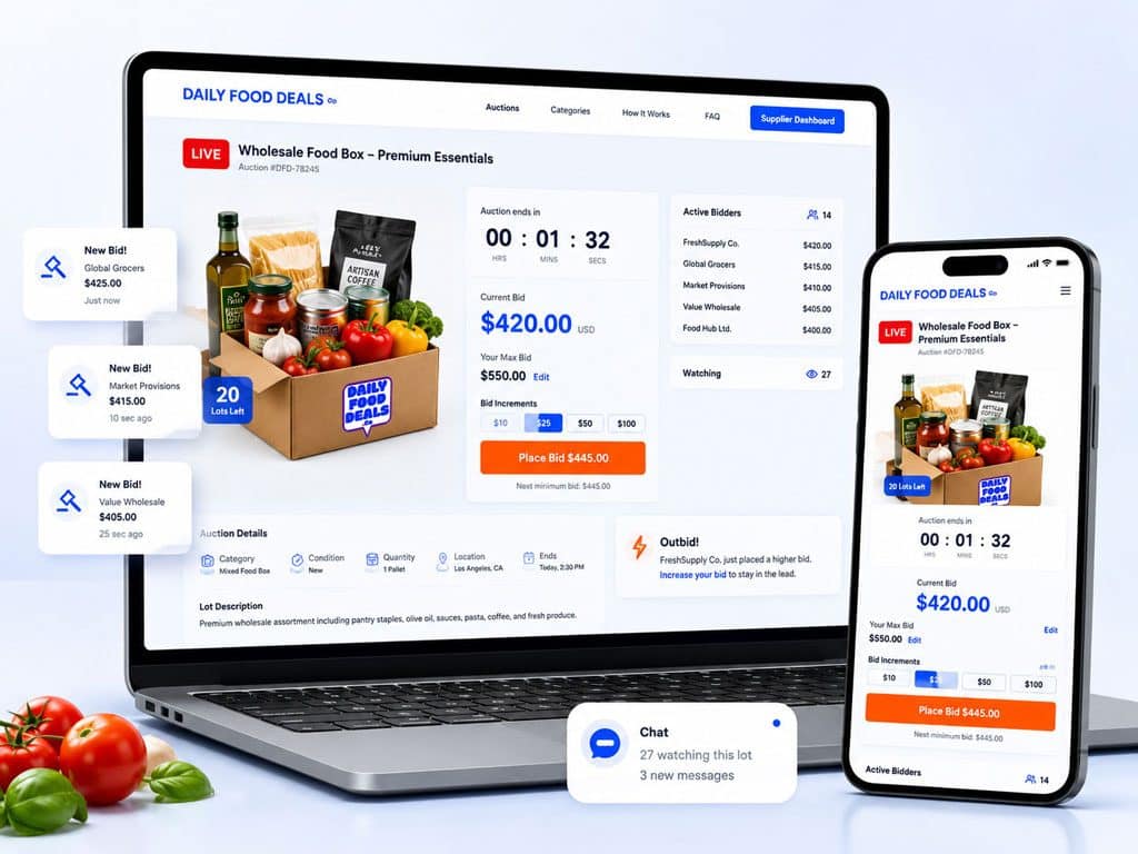 About us DAILY FOOD DEALS