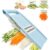 5 in1 Vegetable Fruit Slicer Multifunctional Manual Food Grater Cutter Potato Household Chopper Kitchen Veggie Dicer Gadgets