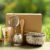 6pcs/Set Japanese Matcha Tea Set iced matcha Kit Bamboo Whisk Teaspoon Tea Sets Matcha Bowl Matcha Whisk Holder Tea-Making Tools